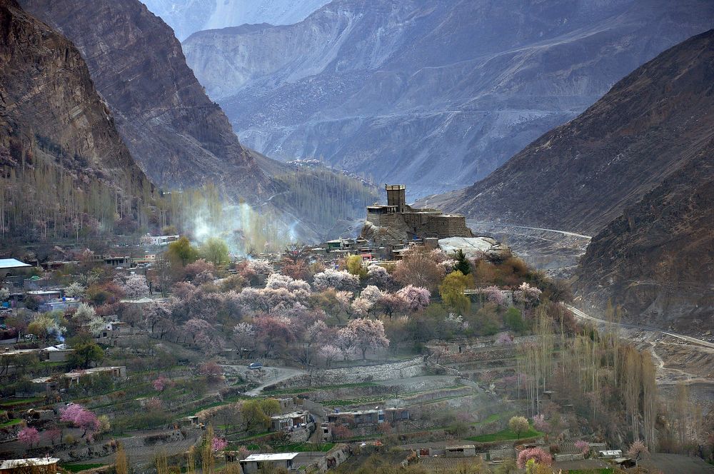 Spiritual View of Hunza Valley