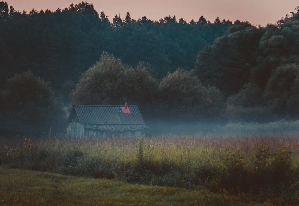 Летний вечер в деревне
