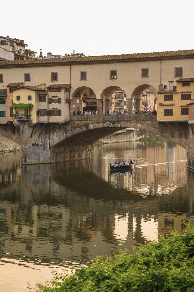 Золотой мостик в золотой час