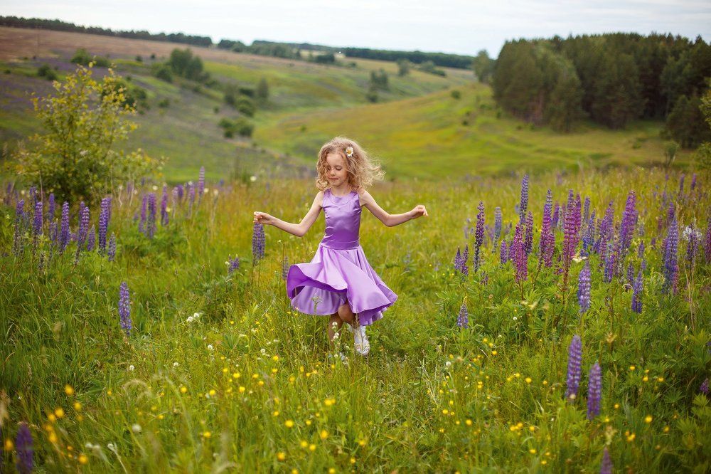 Фиолетовое лето!