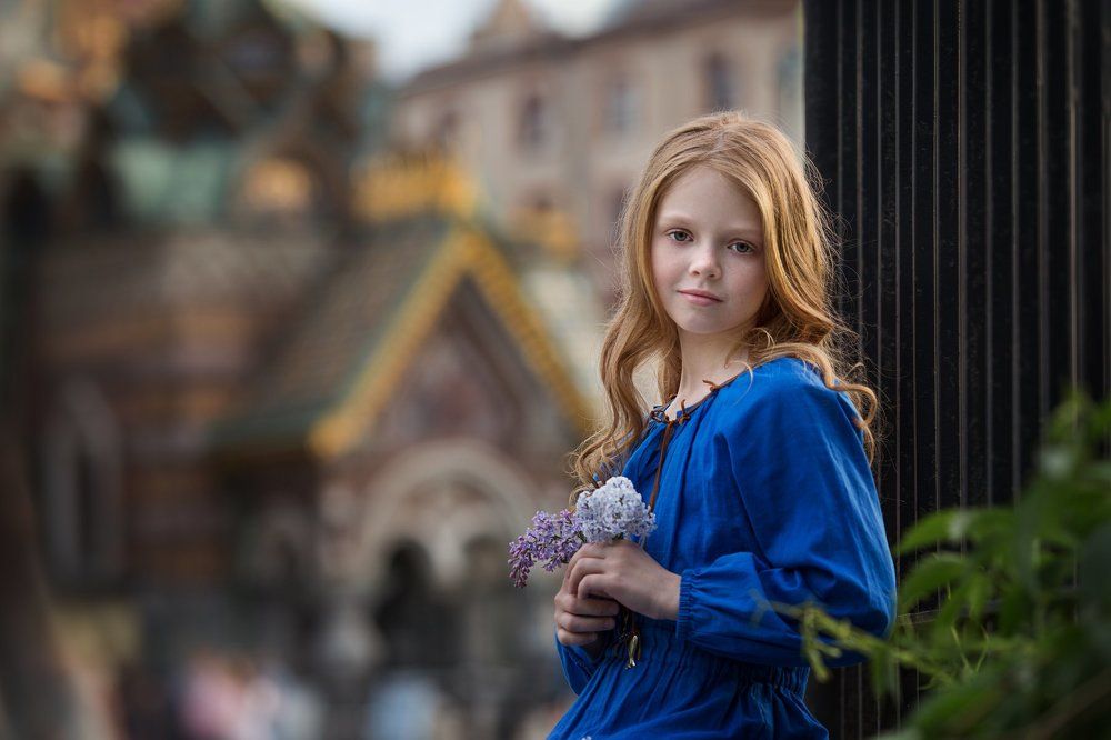 Девочка - цветочек