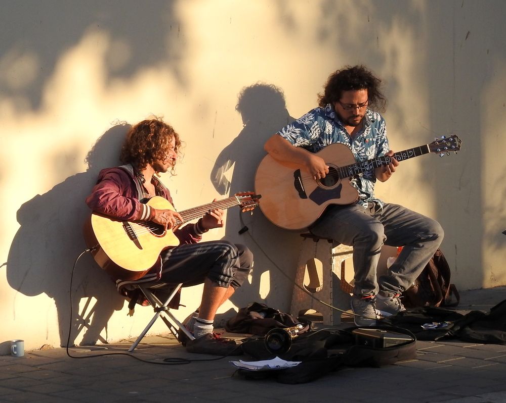 Уличные музыканты