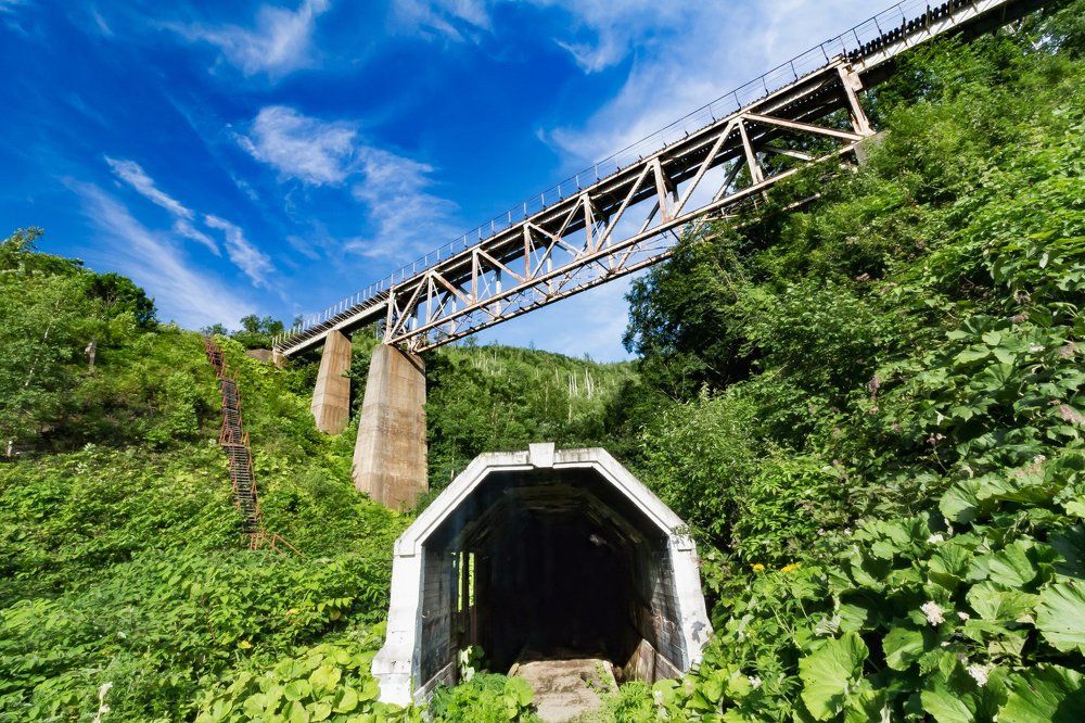 Чертов мост, Сахалин