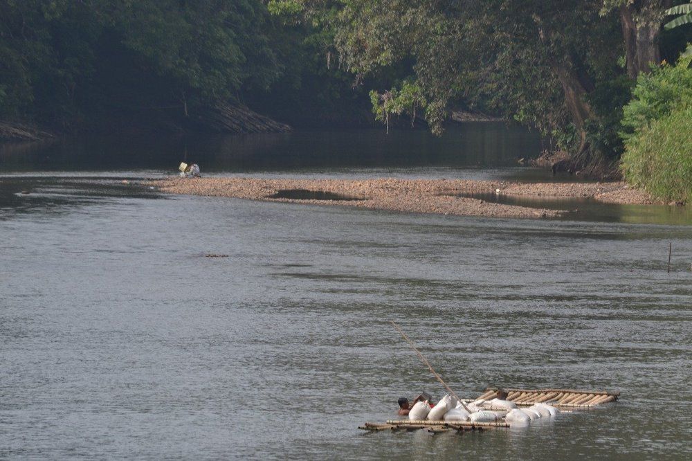 sand miners On the River
