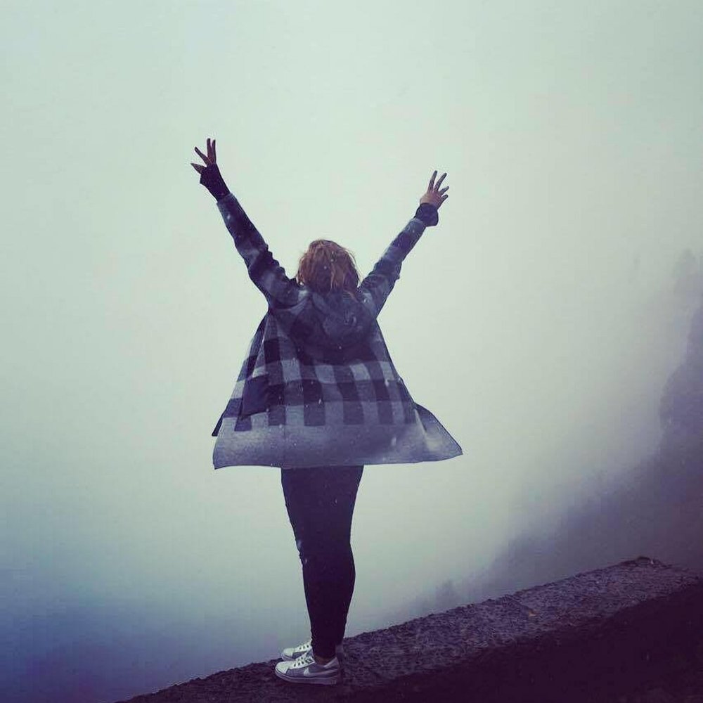 Ты в тумане. Y (you) in the mist.