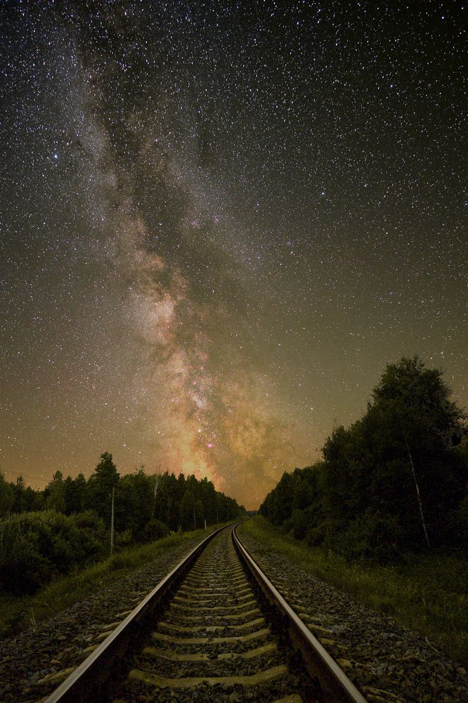 Ночные пути. Night ways.