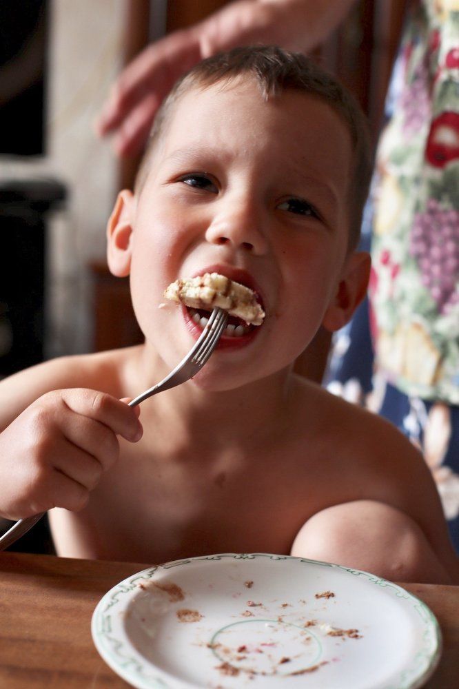 Последний кусочек бабушкиного торта.