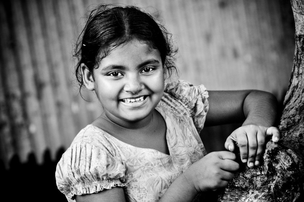 Smile of a village Girl