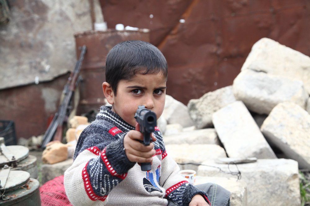 Childhood in thw war time