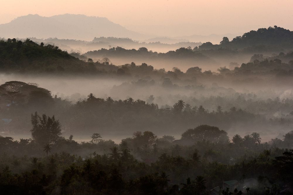 Мистический рассвет.