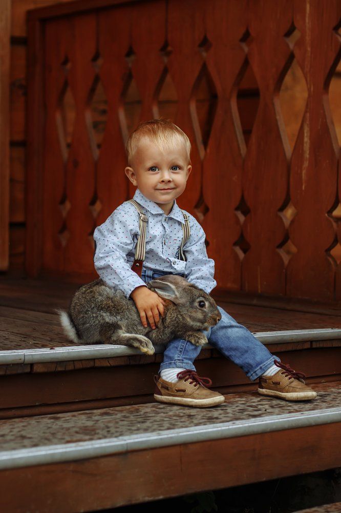 Игорек и кролик Коля