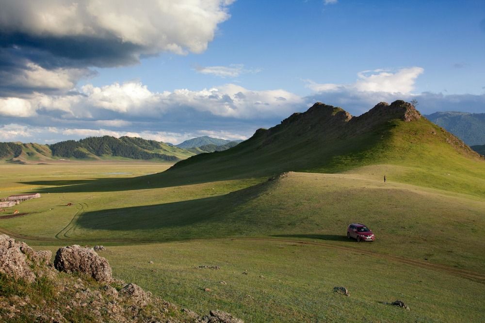 Закаты на Алтае.