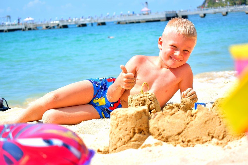 Любимое море.