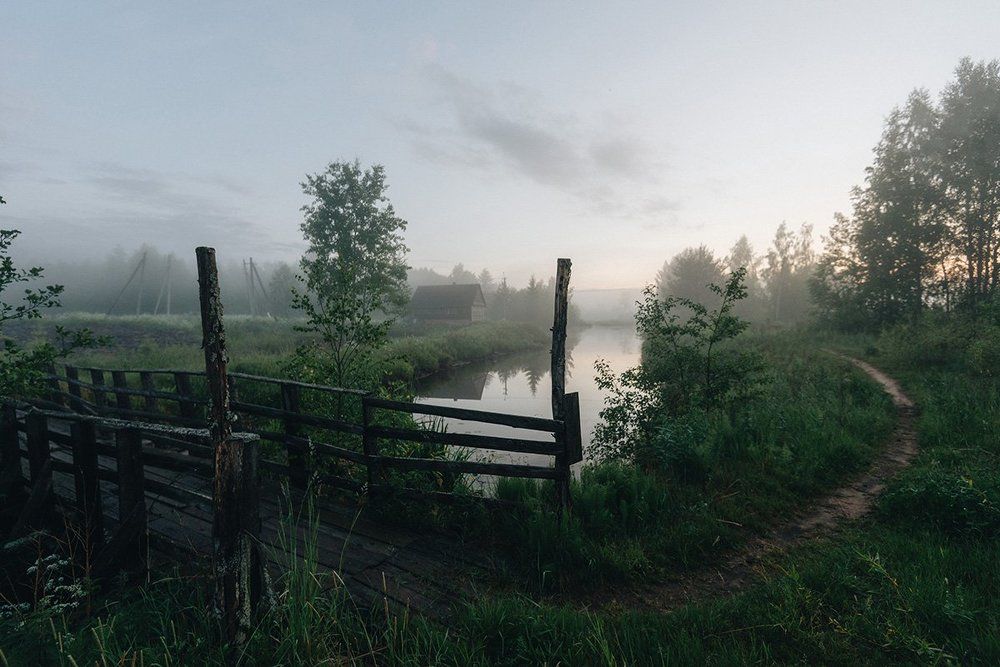 Мостик в тумане