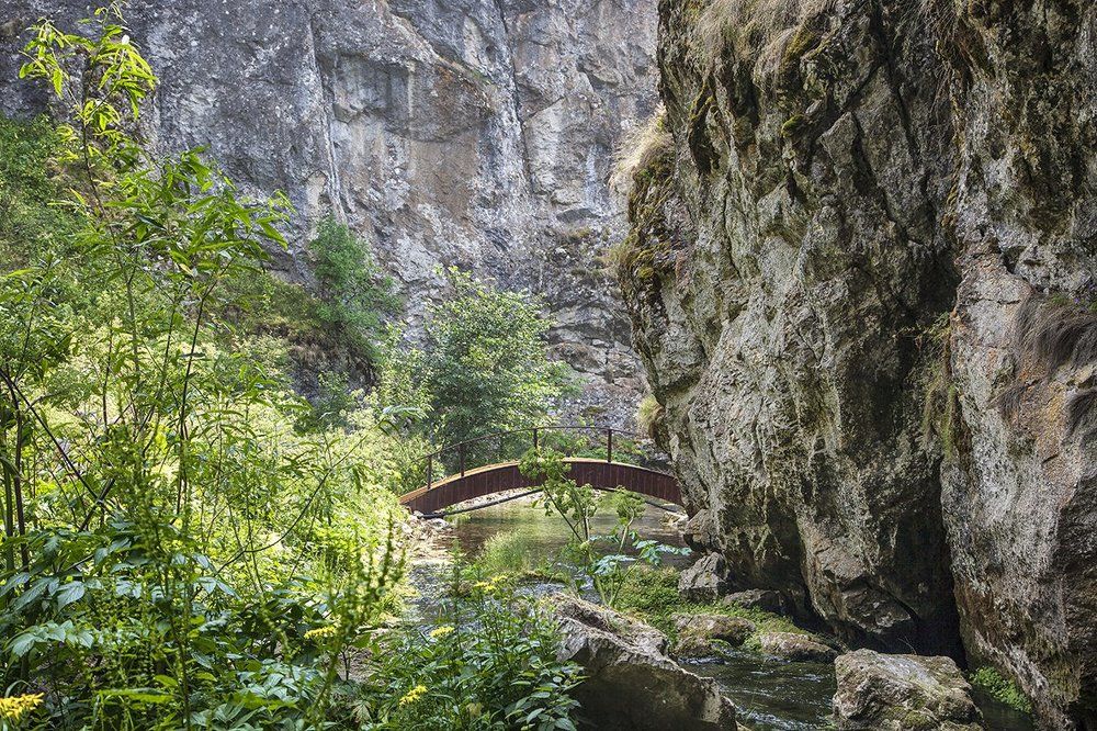 Мостик у пещеры Шулган - Таш.