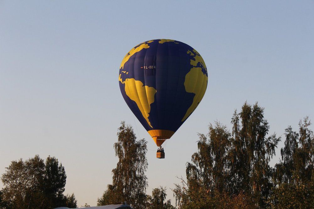 Полёт на воздушном шаре...