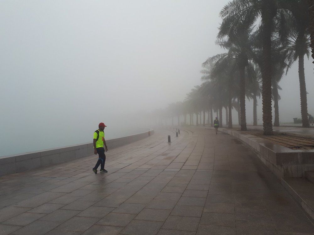 Jog in the fog