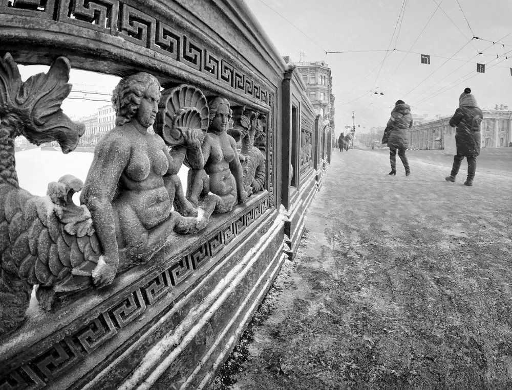 Петербург. Аничков мост.