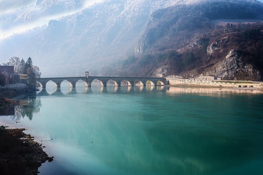 The bridge over river Drina