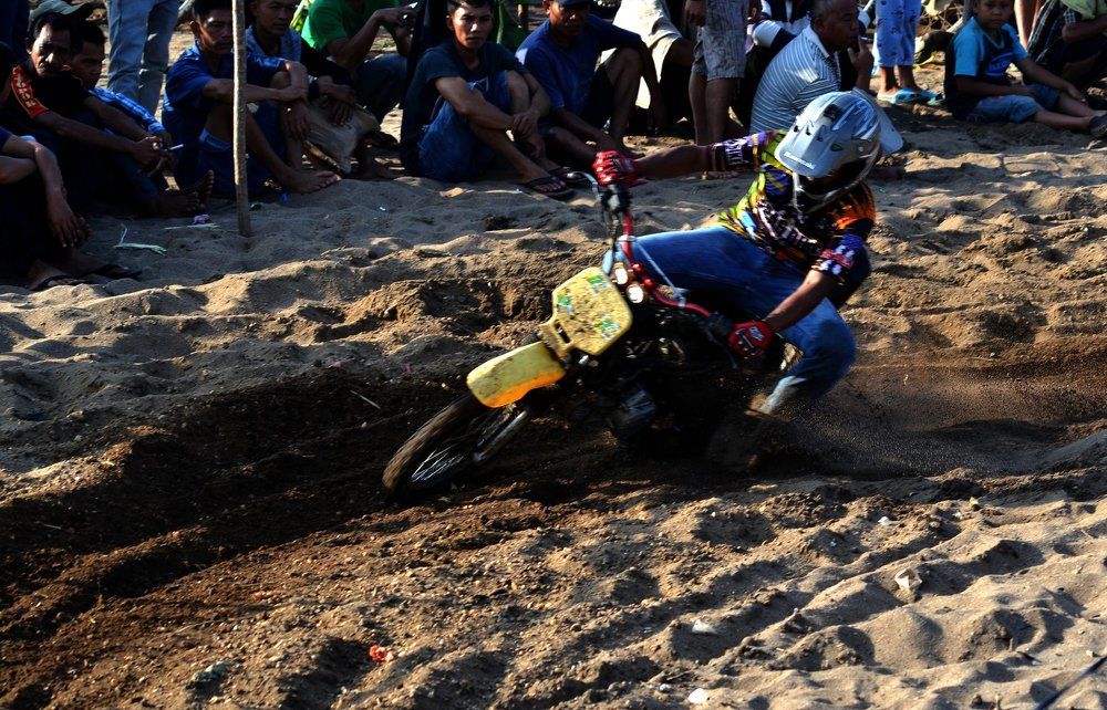 Fight In Sand