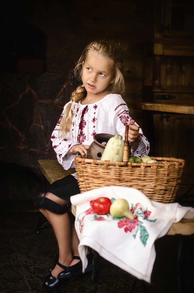 девочка с веретеном