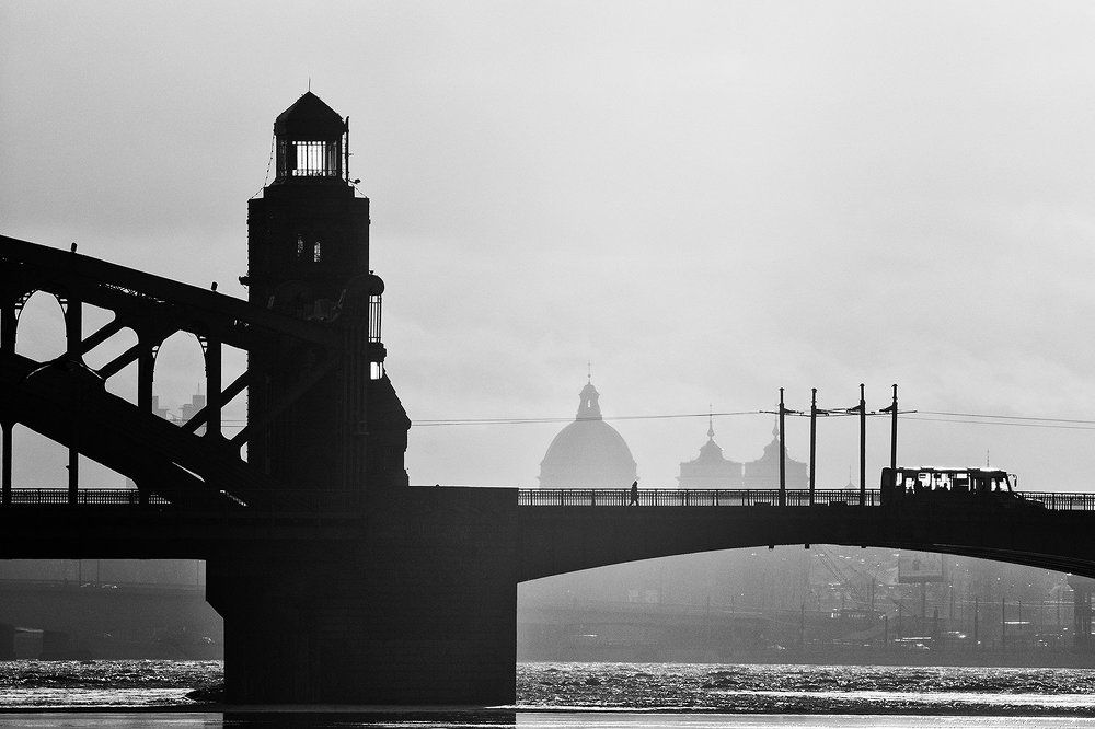 Графика мостов Петербурга