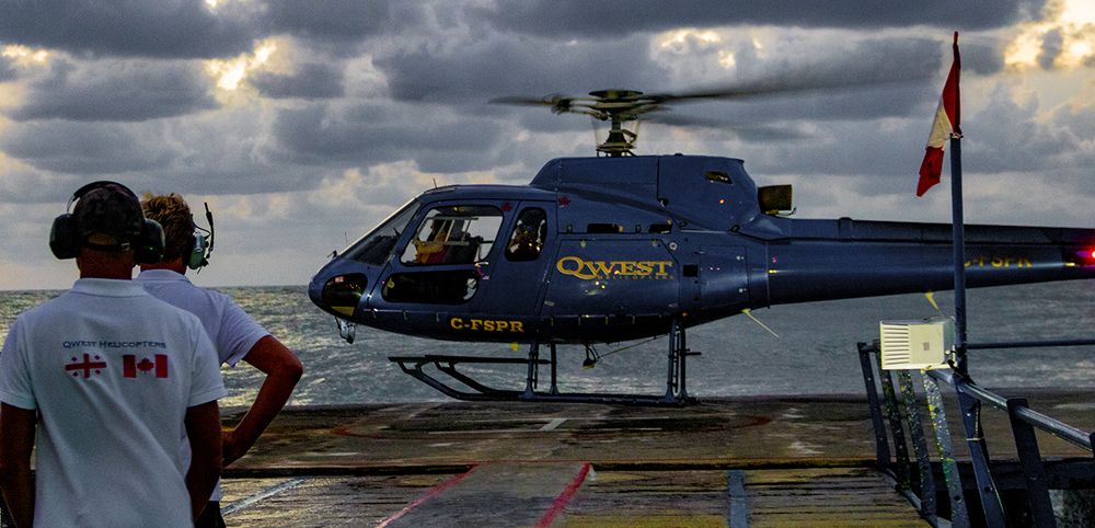 Полеты над морем ...