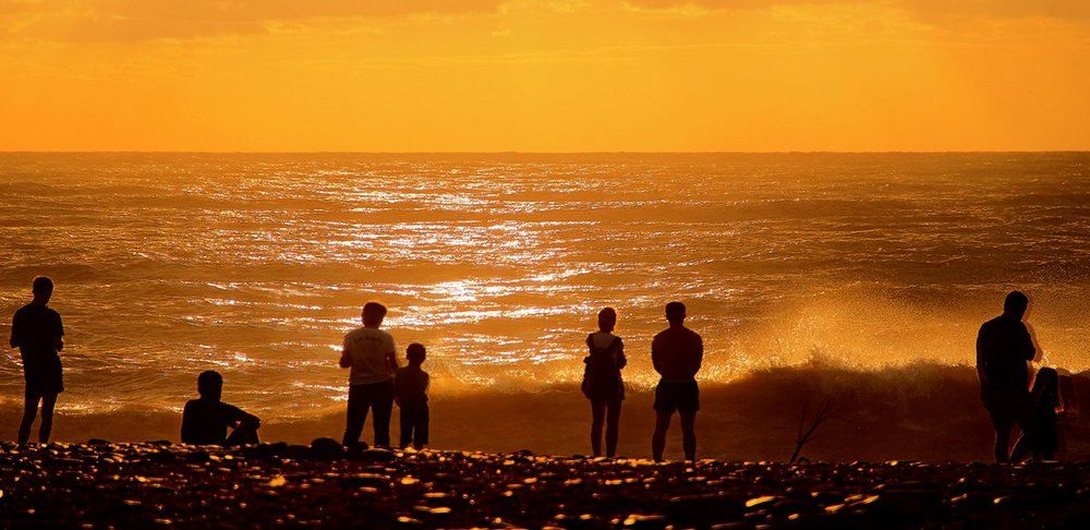 Оранжевое море