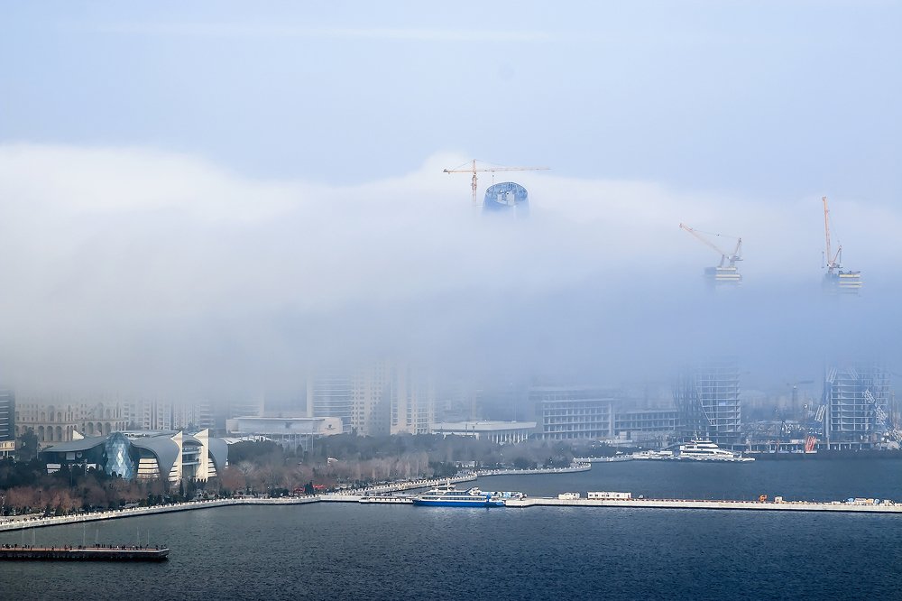 Туман в городе