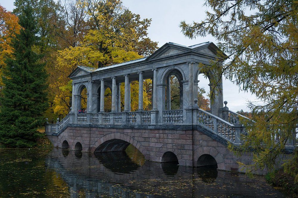 Мраморный мост в Екатерининском парке