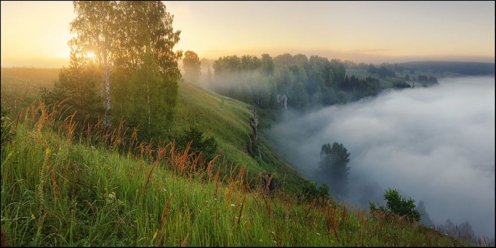 На берегу туманного океана