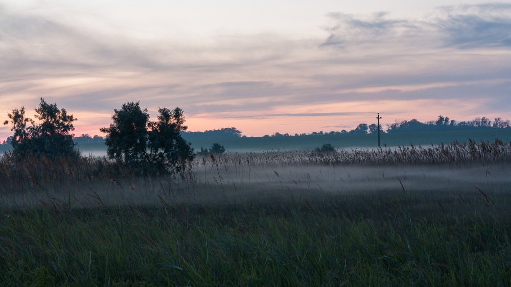 Туман в долине...