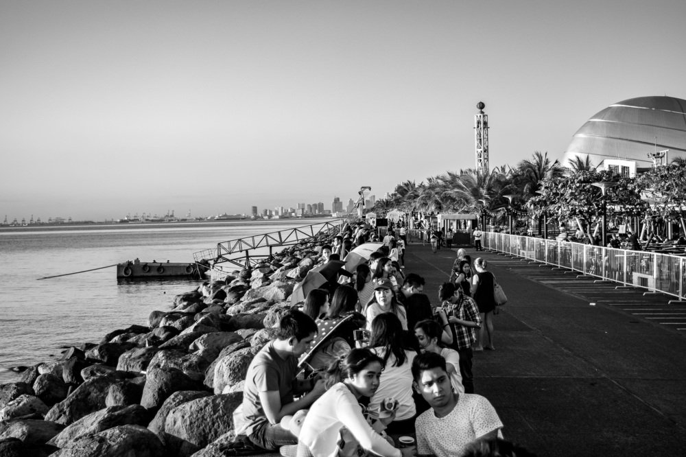 Sunset View at Sea Wall