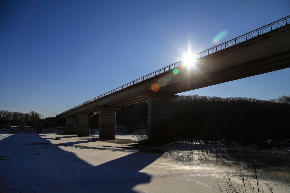 Ледяной мост.