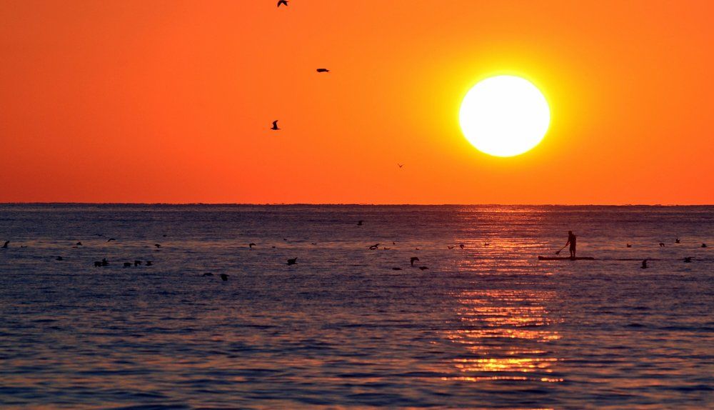 Морской закат