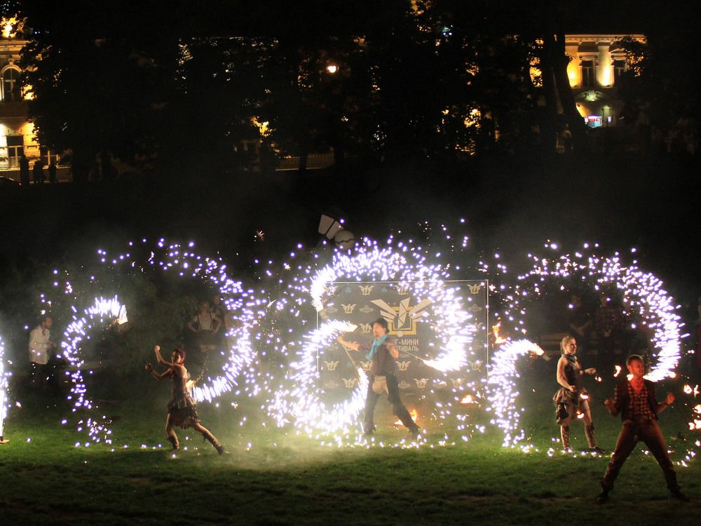 Огненное шоу / fire show