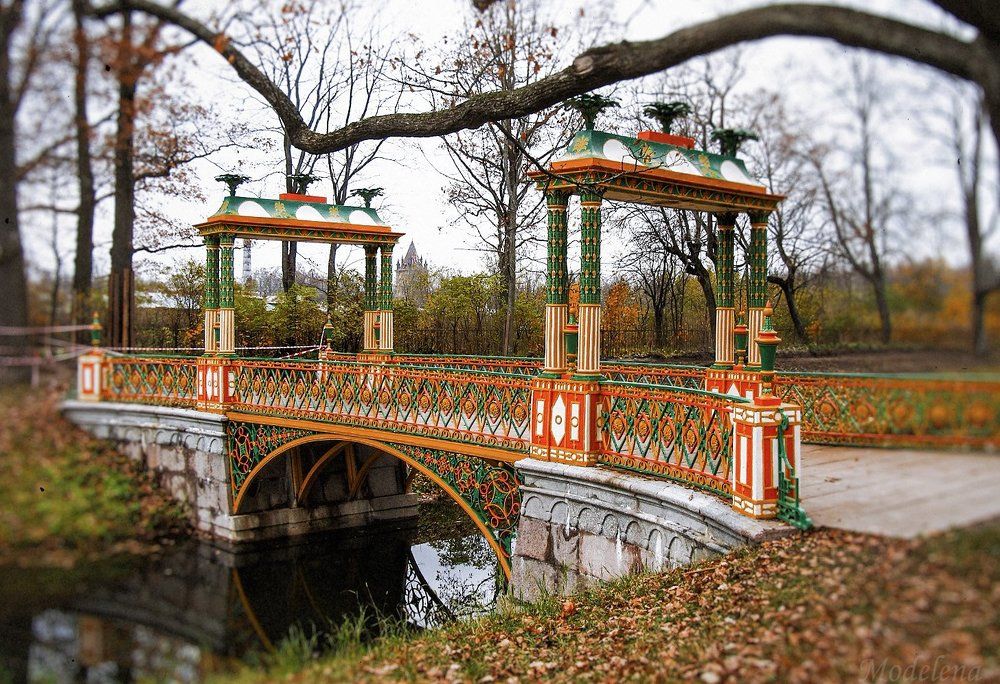 Китайский мост в Пушкине