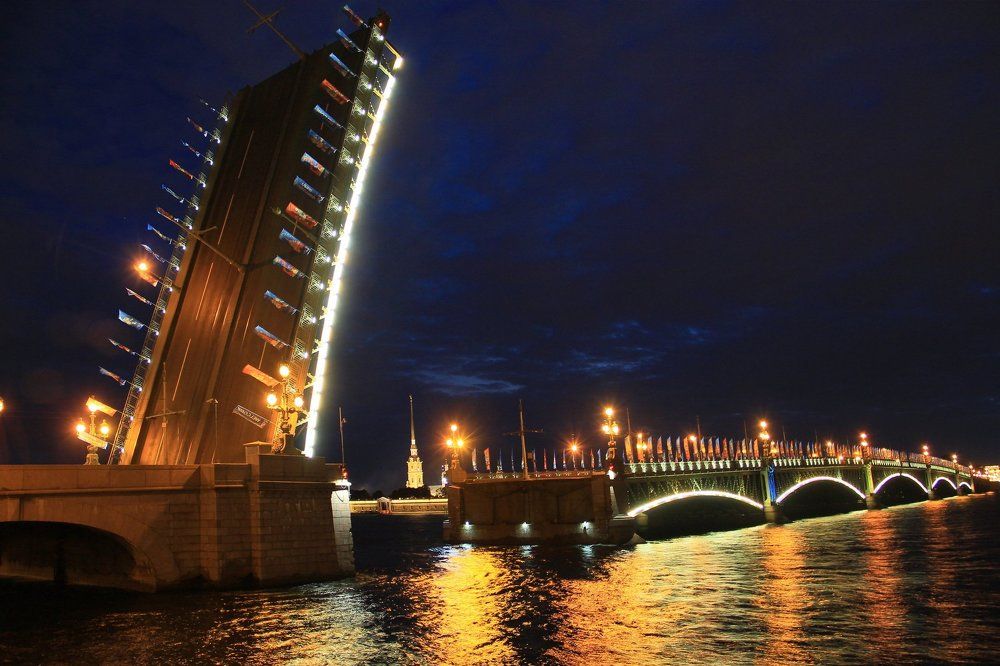 ночь в Питере