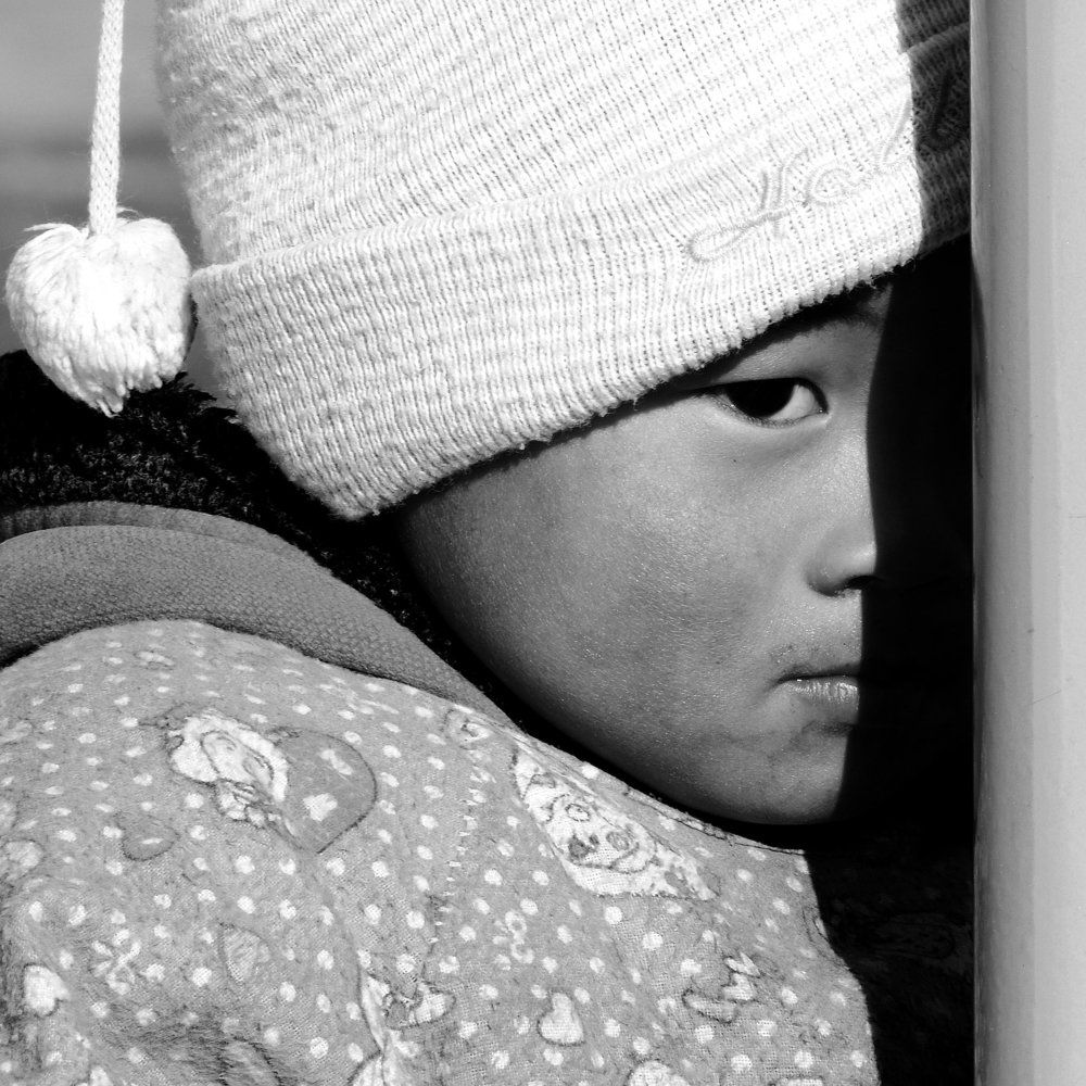 Shy Village Boy