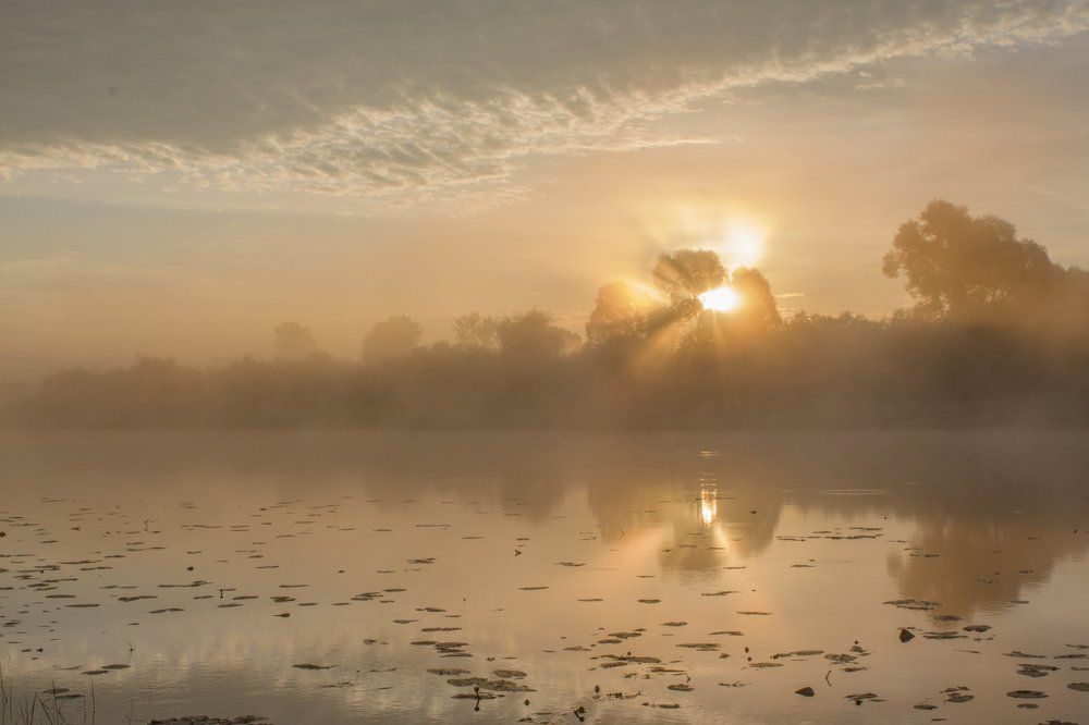 На рассвете