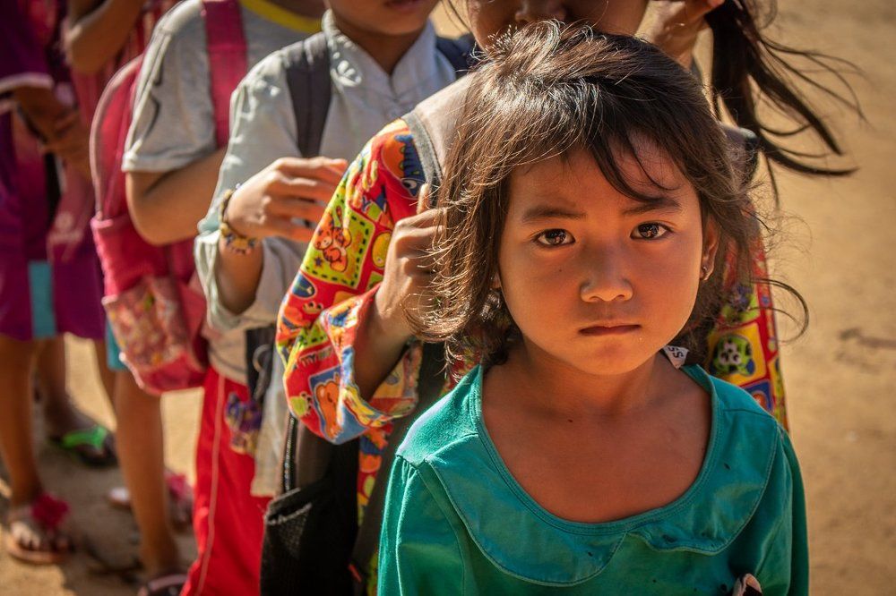 Waiting for the School Bus