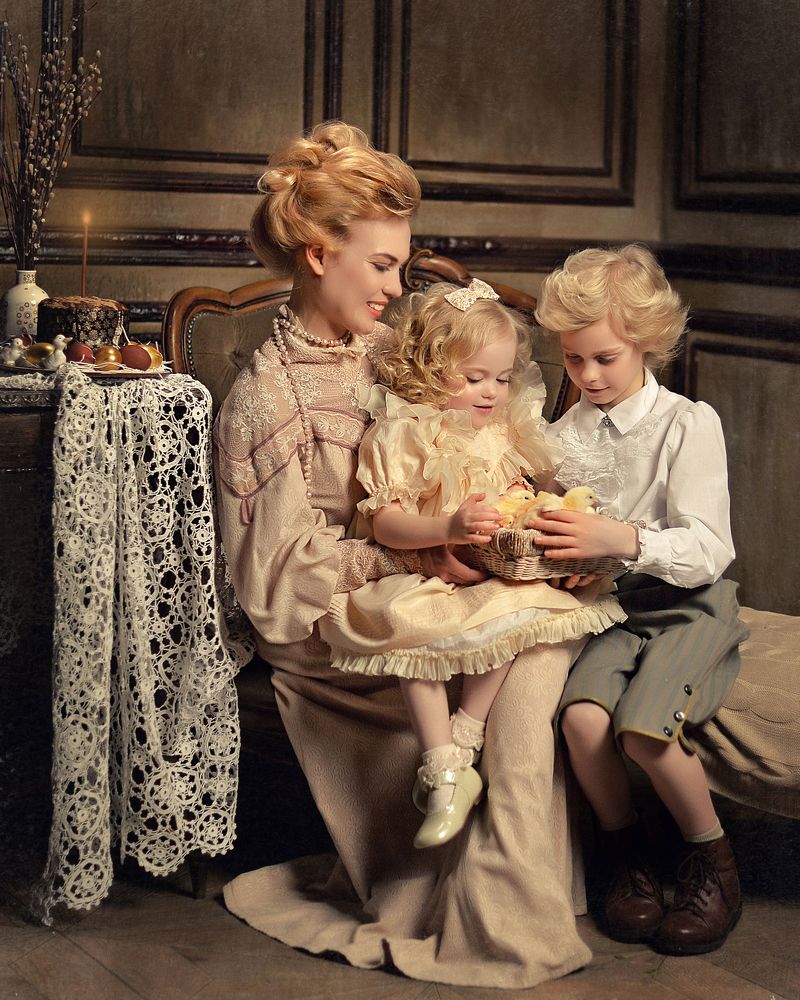 Пасхальная открытка