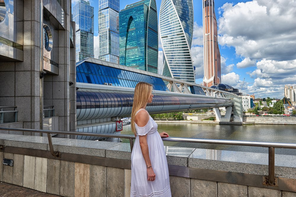 Москва-Сити. Багратионовский мост.