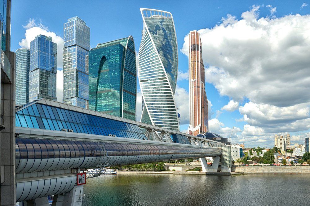 Москва-Сити. Багратионовский мост.