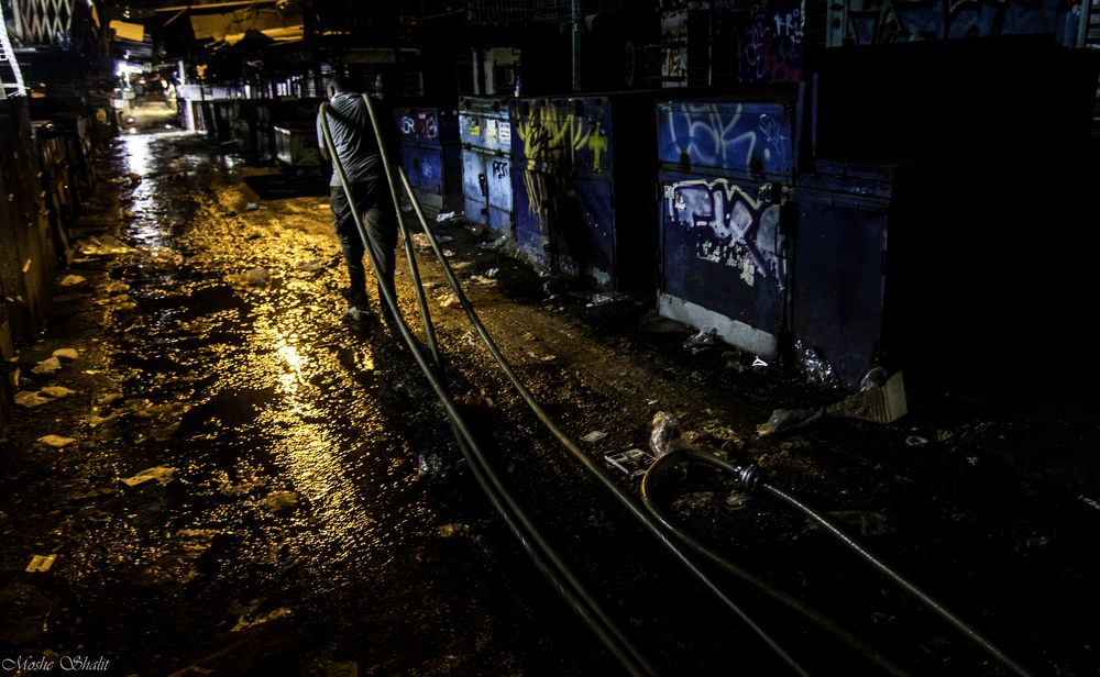 End of the market day