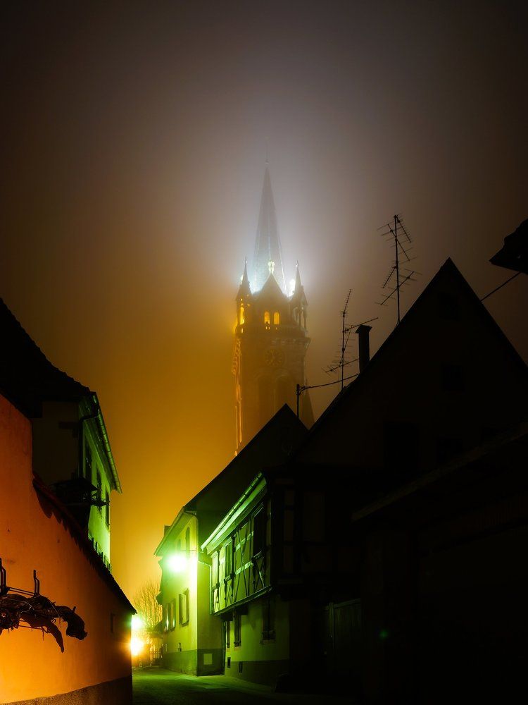 Foggy night
