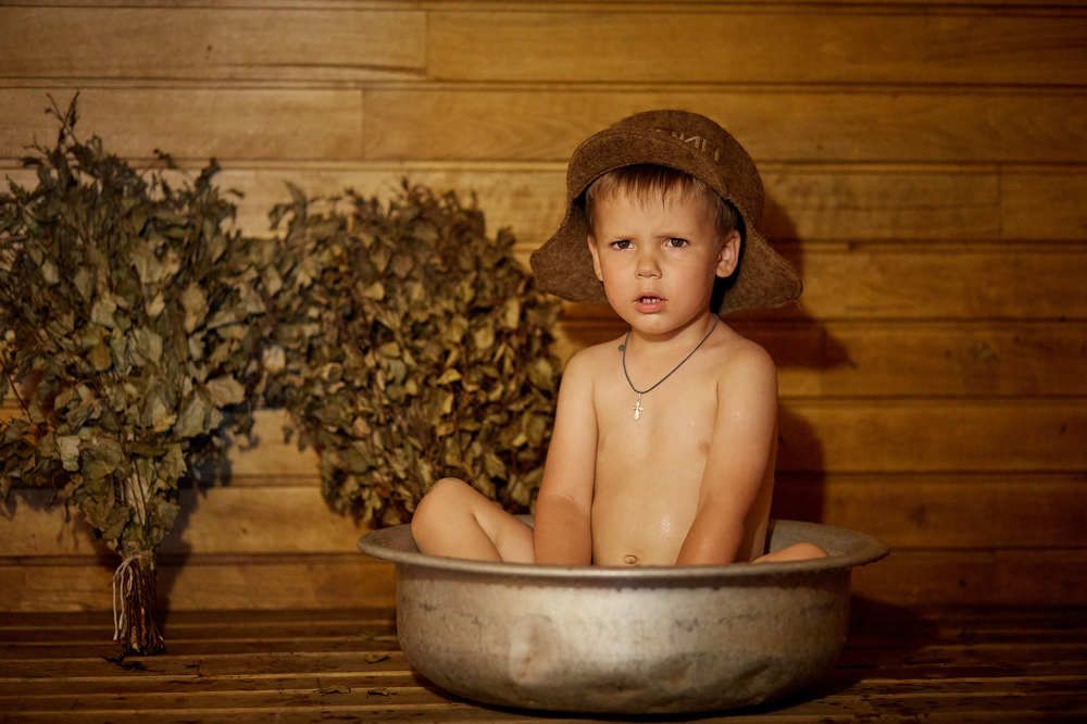 маленький банщик!