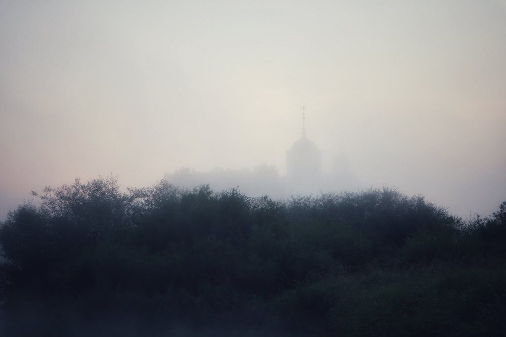 Туманное утром