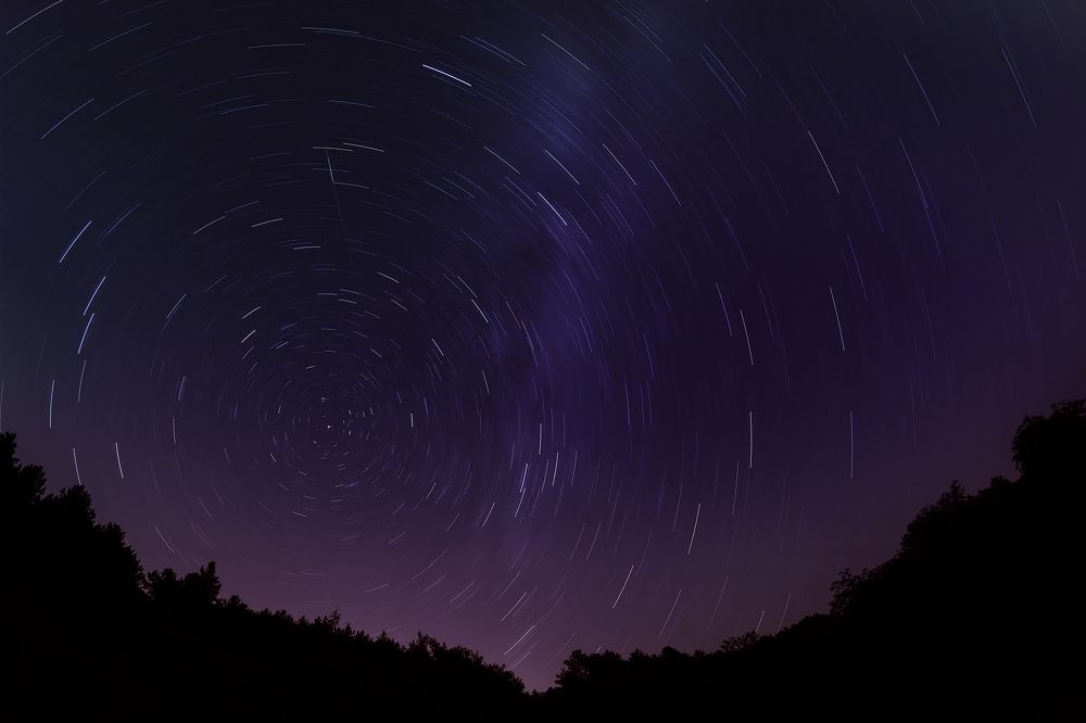 звездное небо в августе