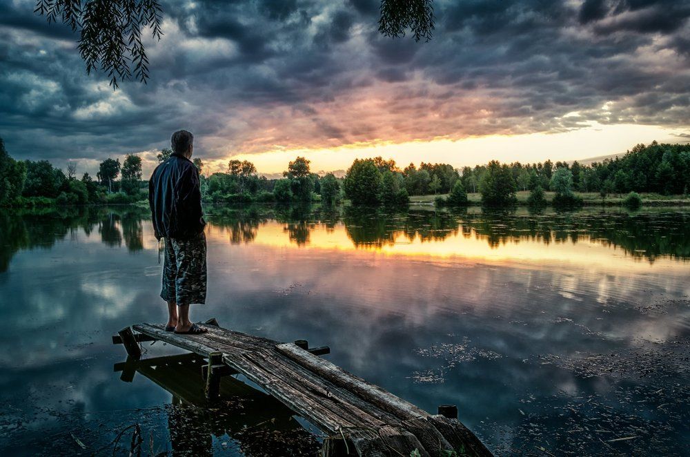 Провожая день...